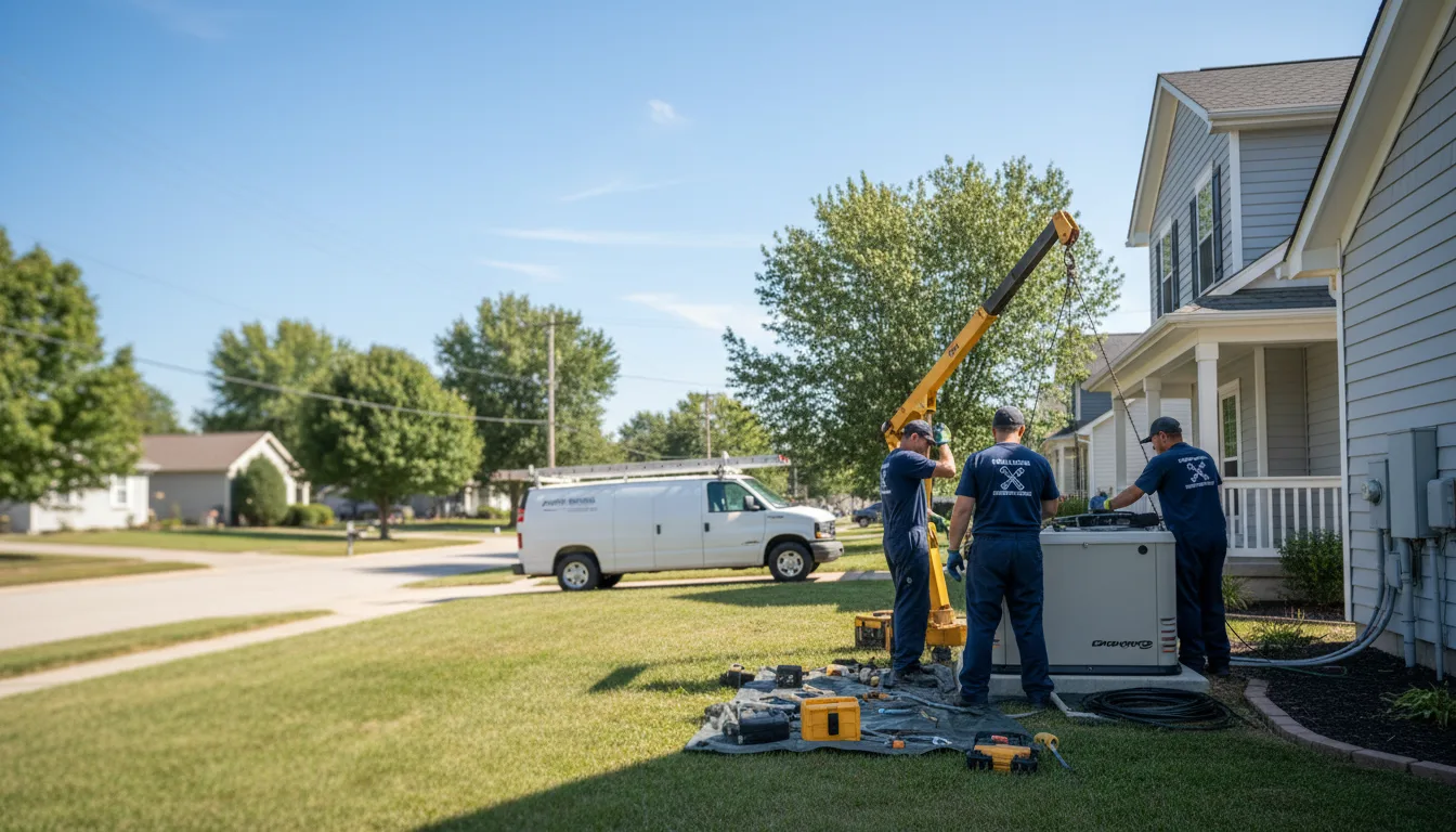 Generator Installation in Vandalia, MO near me